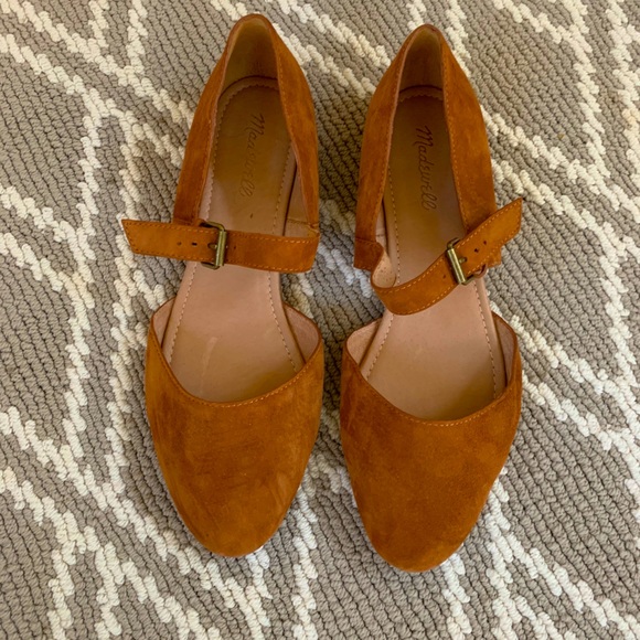 Madewell Shoes - Madewell Alina Mary-Jane Flat in Suede